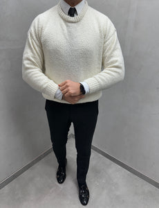 UG OVERSIZE HERREN RUND KRAGEN PULLOVER