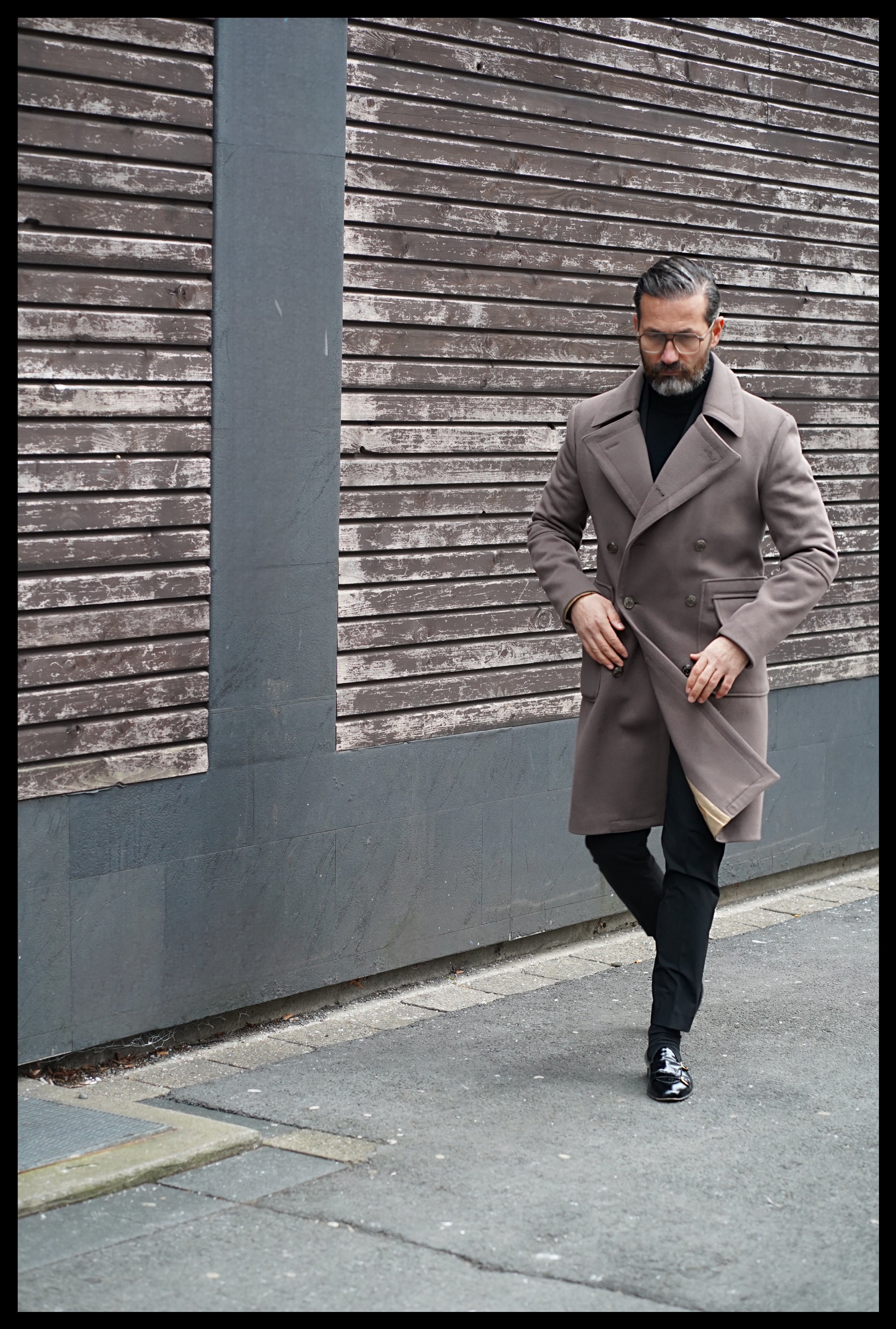 UG HERREN MILANO-MANTEL braun