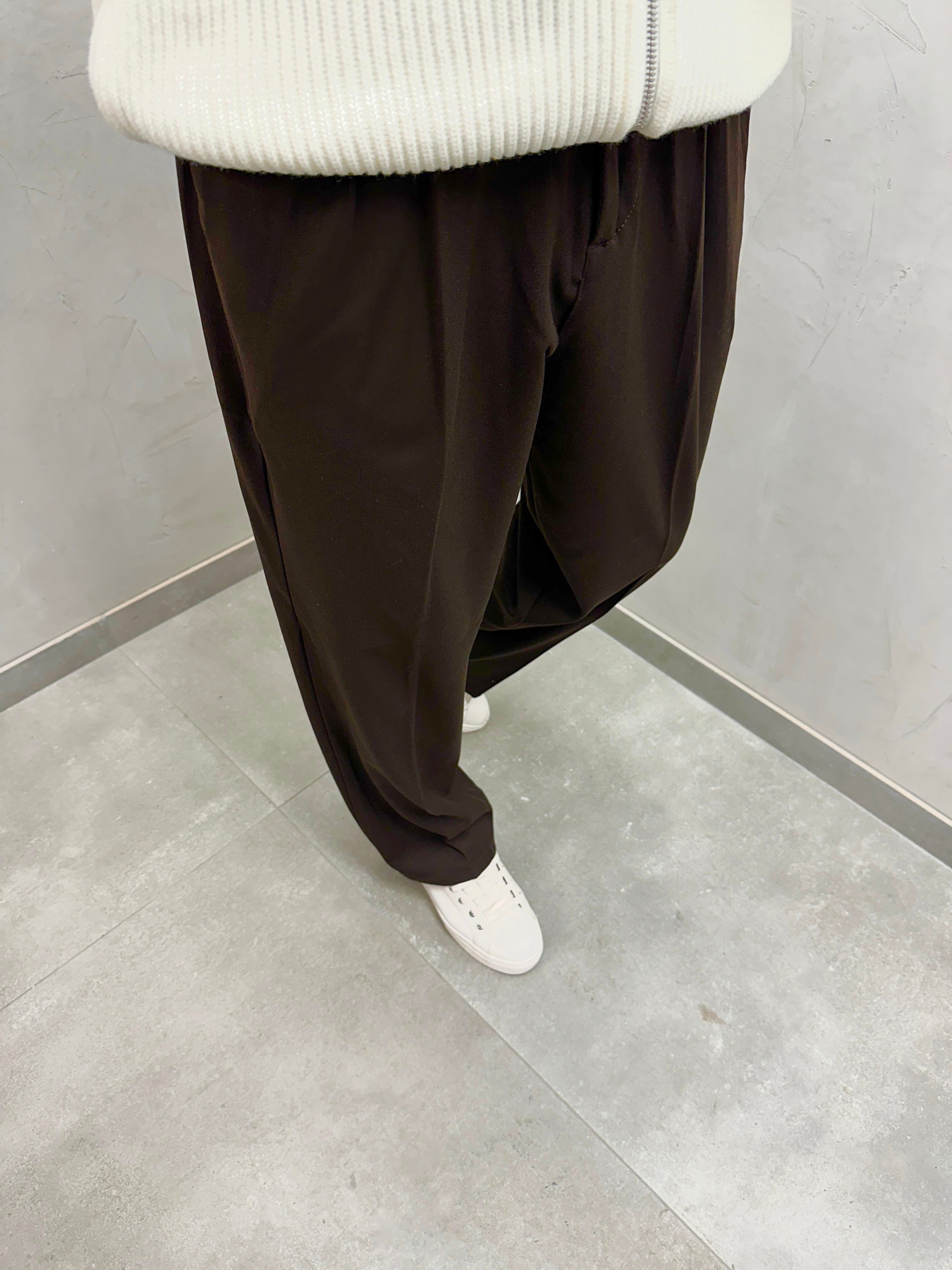 UG - Wide-Leg Anzughose mit Bundfalte
