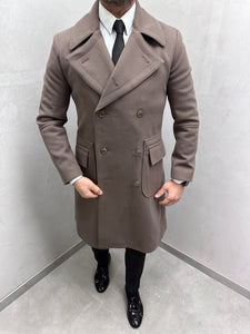 UG HERREN MILANO-MANTEL braun
