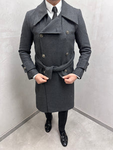 UG HERREN MILANO-MANTEL grau