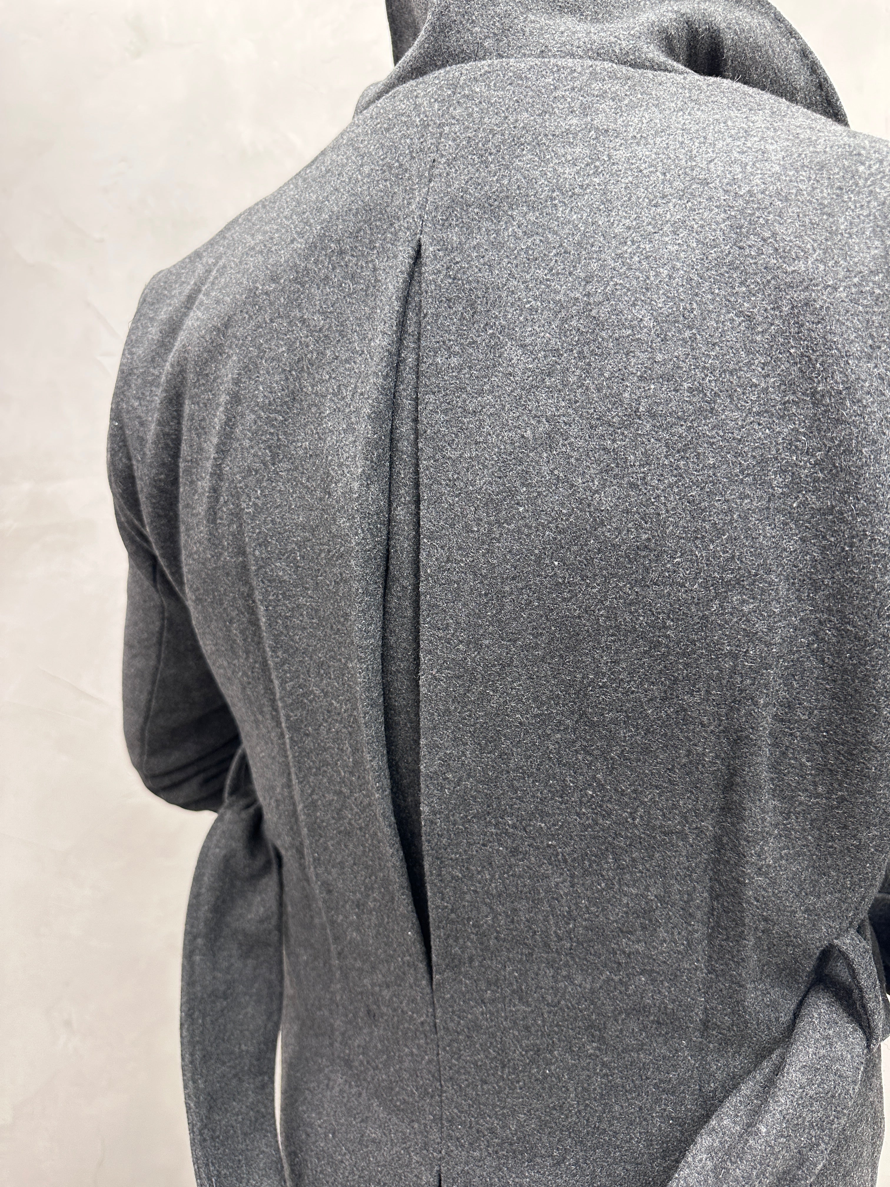 UG HERREN MILANO-MANTEL grau