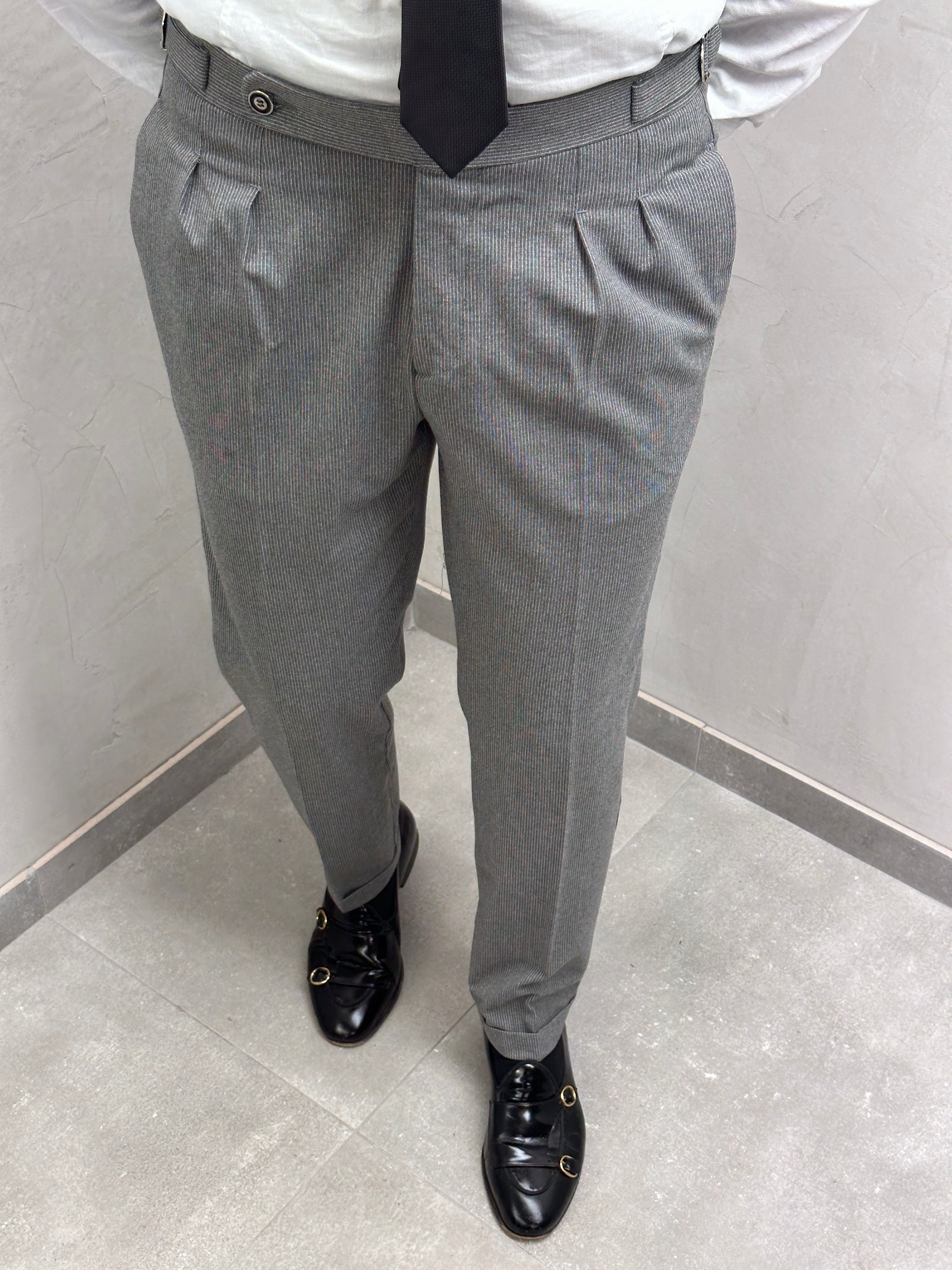 UG Herren Gurkha-Hose – Hochbund
