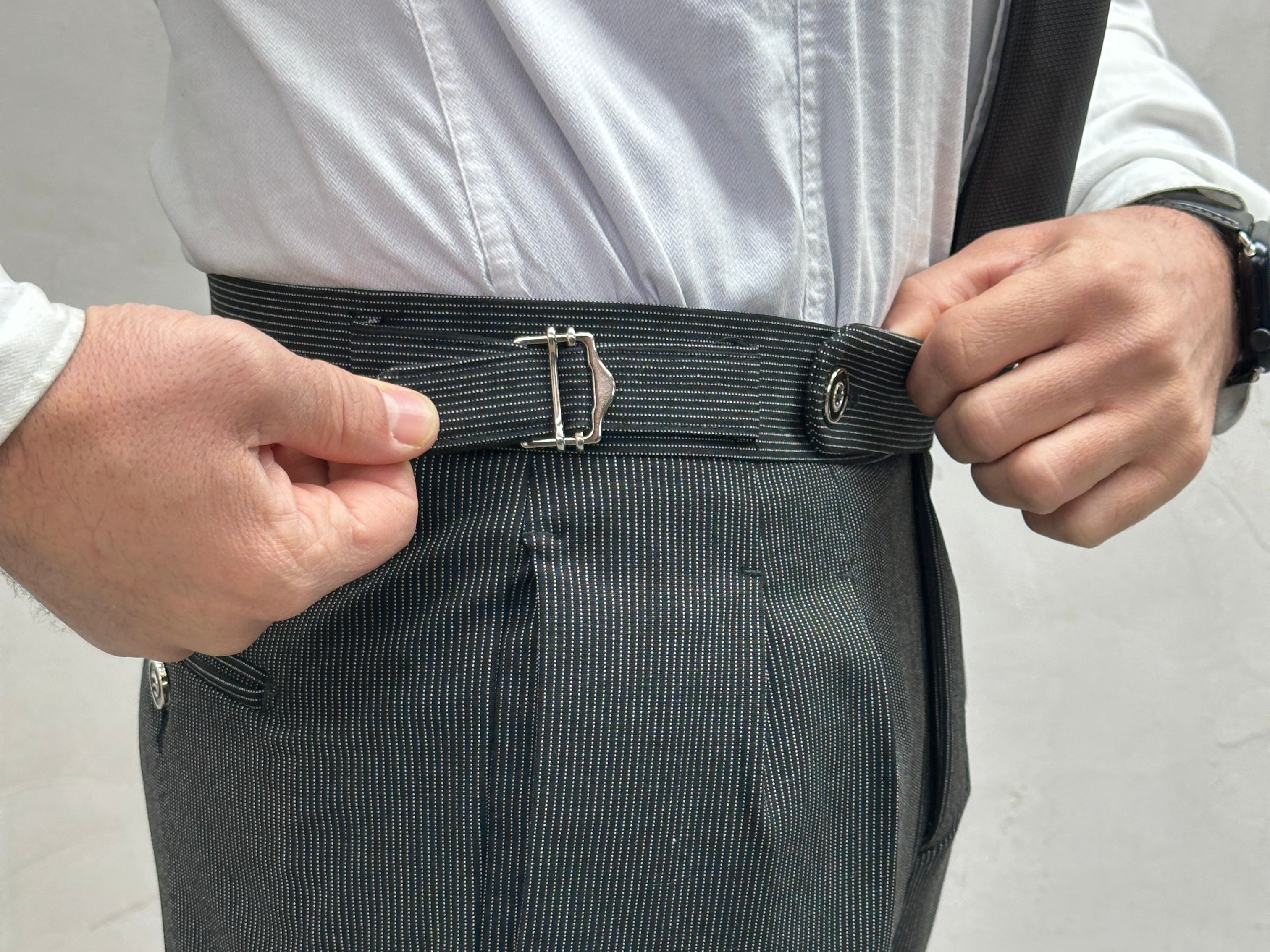UG Herren Gurkha-Hose – Hochbund