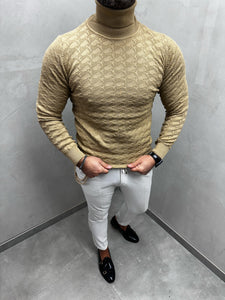UG  HERREN ROLLKRAGEN PULLOVER muster