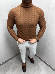 UG  HERREN ROLLKRAGEN PULLOVER muster