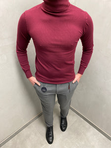 UG SLIM FIT HERREN ROLLKRAGEN Pullover